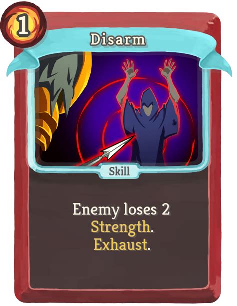 disarm slay the spire.